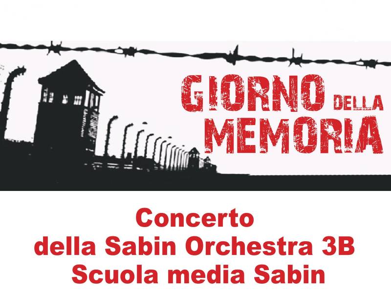 Giorno della Memoria, concerto di brani Klezmer e letture al Centro Verdi con la “Sabin Orchestra 3B”