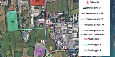 mappa concerti parco musica milano