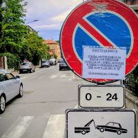 Asfaltatura via Conte Suardi