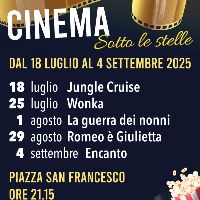 Cinema sotto le stelle 2025
