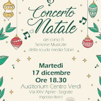 Concerto di Natale Scuola Media Sabin