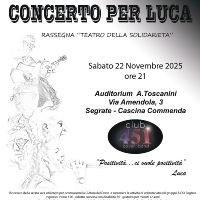 Concerto per Luca 22 novembre 2025