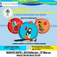 Corso rianimazione e disostruzione vie aeree