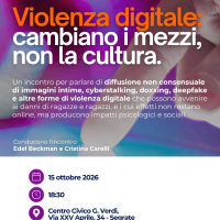 "Violenza digitale: cambiano i mezzi, non la cultura". Incontro