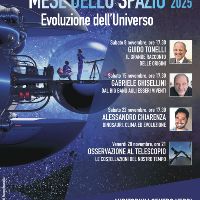 Locandina mese dello spazio 2025  Locandina mese dello spazio 2025