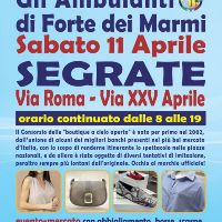 Mercato di Forte dei Marmi aprile 2026