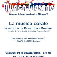 Musica Giovane 12 febbraio 2026 Musica Giovane 12 febbraio 2026
