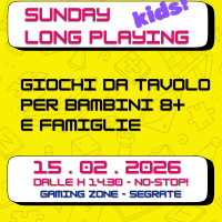 Sunday Long Playing Kids 15 febbraio 2026