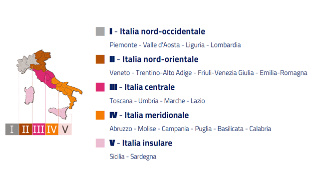 Elezioni europee 2024 circoscrizioni