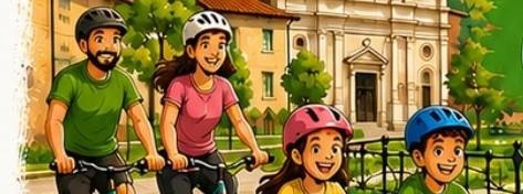 Biciclettata per le vie del Villaggio